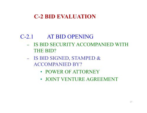 Introduction to Contract Management - Pakistan Engineering Council