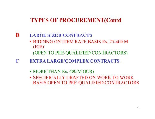 Introduction to Contract Management - Pakistan Engineering Council