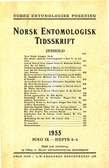 Knaben - Norsk entomologisk forening