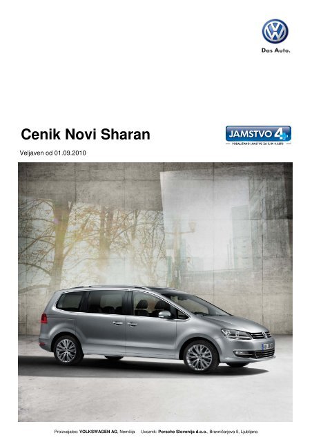 Volkswagen sharan - cenik - Avto.info