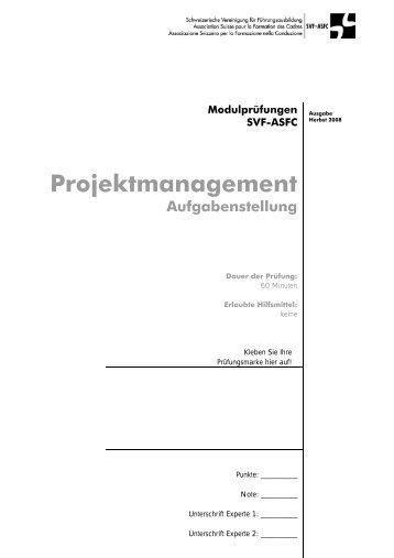 Management Projektmanagement / PDF
