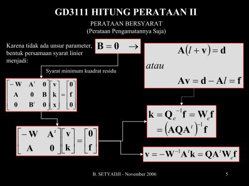 gd3111 hitung perataan ii