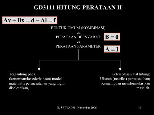 gd3111 hitung perataan ii