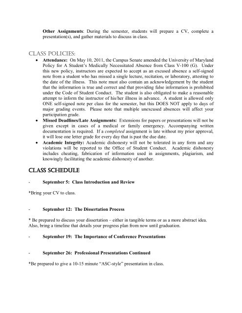 CCJS699D Fall 2012 (McGloin).pdf - Criminology and Criminal Justice