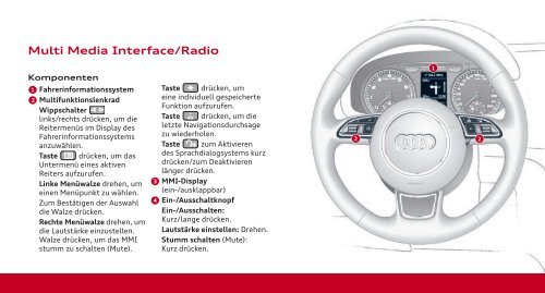 Kurzanleitung Q3 - Audi