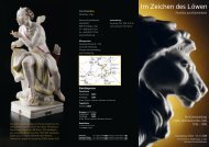 Flyer Im Zeichen des LÃƒÂ¶wen - Keramik-Atlas
