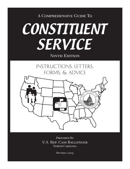 Sample Constituent Services Manual - Congressional Management ...