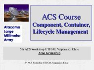 Component Container and Lifecycle management - 6th ACS ...