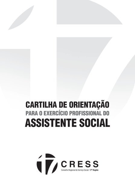 DevereS Do ASSiStente SoCiAl - Conselho Regional de ServiÃ§o ...