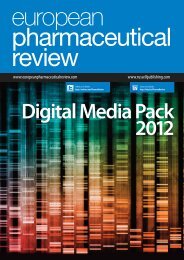 Digital Media Pack - European Pharmaceutical Review