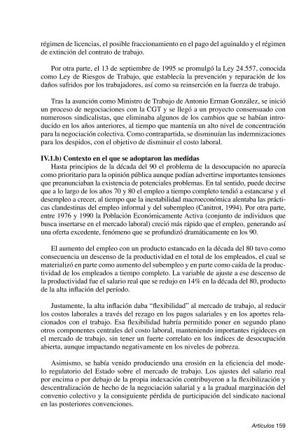 Condicionantes y motivaciones en dos procesos de reforma - UCES