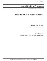 The Vietnam-U.S. Normalization Process - US-Vietnam Trade Council