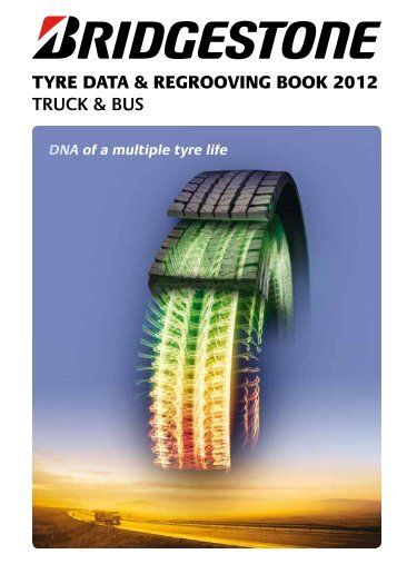 truck bus tyre data regrooving book bridgestone europe