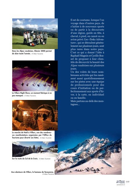 Villars - Magazine Sports et Loisirs