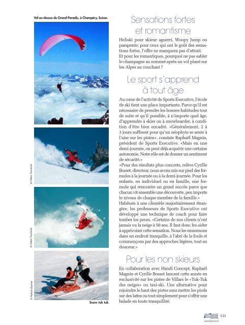 Villars - Magazine Sports et Loisirs