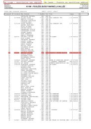 En jaune : Fournir un certificat mÃ©dical En rouge : Inscription ... - BSGA