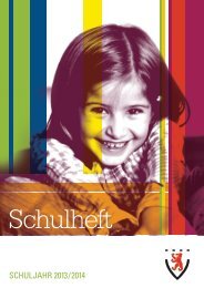 Schuljahr 2013 / 2014 - Schulen Cham