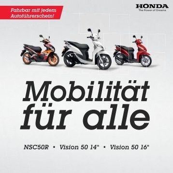 Vision 50 14 Zoll Version - Honda