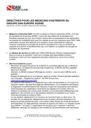 Directives pour mÃ©decins d'astreinte - Suhms