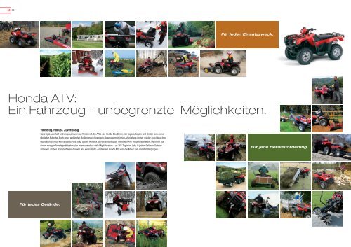 ATV Nutzfahrzeuge - Honda
