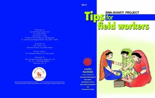 Tips for Field Worker s Vol 2 - Vanbandhu Kalyan Yojana