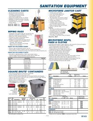 SANITATION EQUIPMENT - DABCO Industrial Supplies