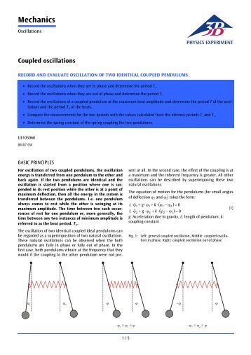 Mechanics - 3B Scientific