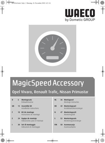 MagicSpeed Accessory - Waeco