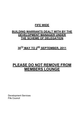 Building Warrants - Home Page