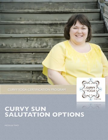CURVY SUN SALUTATION OPTIONS - Curvy Yoga