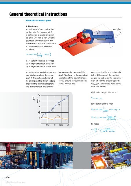 Driveshafts for Industrial Applications - GWB