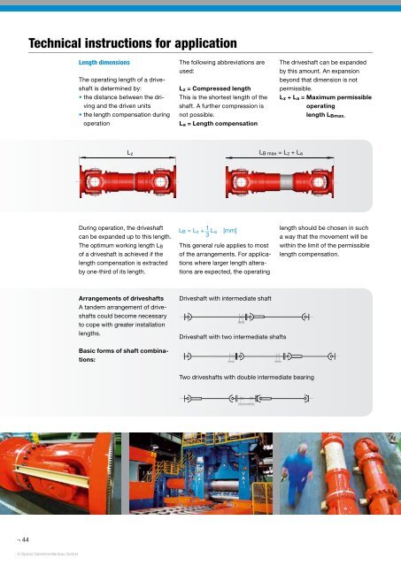 Driveshafts for Industrial Applications - GWB