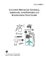 aviation mechanic general, airframe, and powerplant knowledge test ...