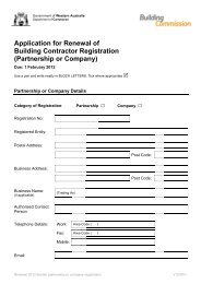 Application For Renewal Of Building Contractor Registration