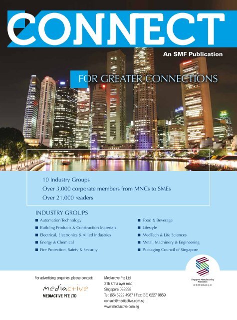 CONNECT Issue 4/2012 - Singapore Manufacturing Federation