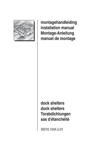 montagehandleiding installation manual Montage ... - Novoferm