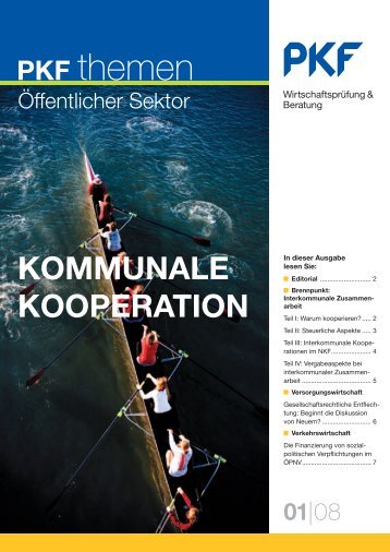 KOMMUNALE KOOPERATION - PKF Fasselt Schlage