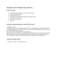 SketchUp to Unity Workflow Steps.pdf - BIM Wiki