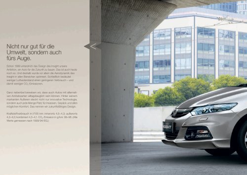 Insight Gesamtbroschüre (PDF, 8.4 MB) - Honda