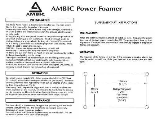 AMBIC Power Foamer - Coburn