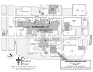 Campus Map - The Medical Center