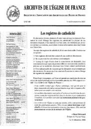 Visionner le bulletin pdf nÂ°67-68 - Association des Archivistes de l ...