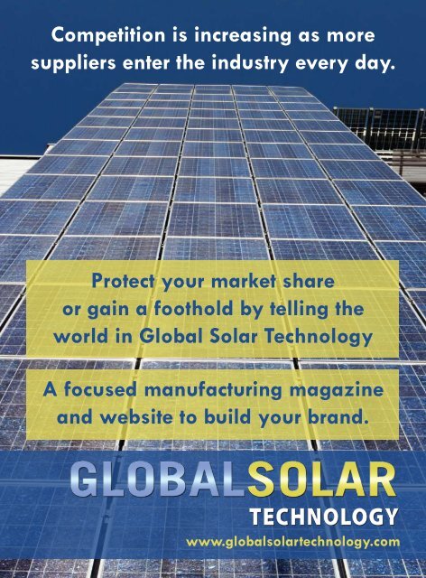 download the PDF - Global Solar Technology
