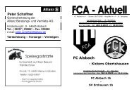 FCA-Aktuell Nr. 4 - FC-Alsbach