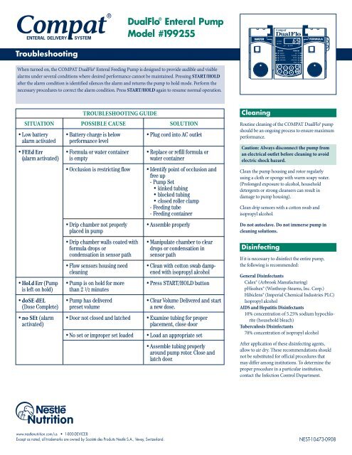 COMPAT DualFlo - Nestle-Nutrition.com