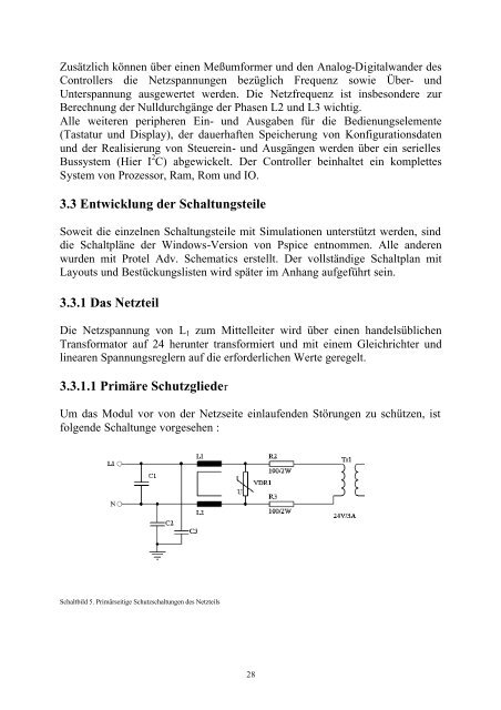 Diplomarbeit - Fingers elektrische Welt