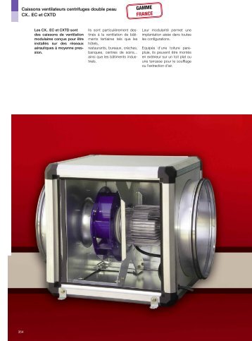 Helios CX - HELIOS Ventilateurs S.Ã .rl