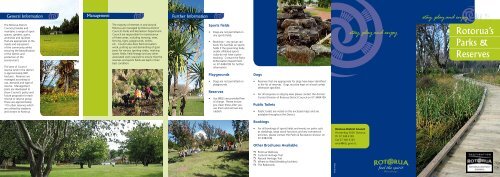 Rotorua's Parks & Reserves