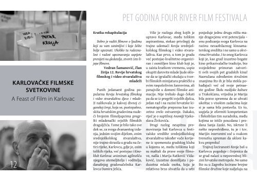 Marija ratkoviÄ - Hrvatski filmski savez