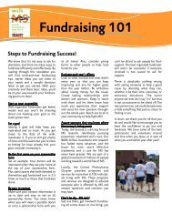 Fundraising 101 - National Multiple Sclerosis Society